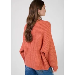 Pull FLOWER orange Mina