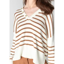 Pull LOBELIE blanc Lila