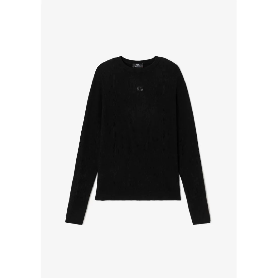 Pull noir en viscose Zoe