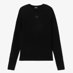 Pull noir en viscose Zoe