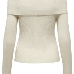 Pull off shoulder Katias - Ecru en viscose Adele