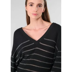 Pull ORE noir Isla en viscose