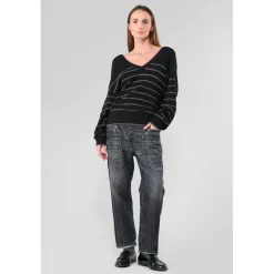 Pull ORE noir Isla en viscose