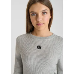Pull STEFYGI gris en viscose Alia