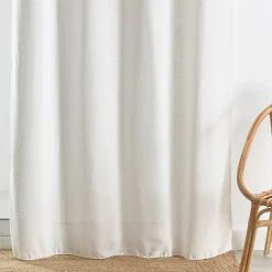 Px etamine unie 140x260 COTOLINO - écru