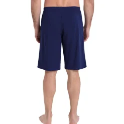 Pyjama court col V homme Ecopack Athena multicolore en coton
