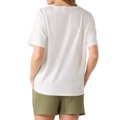 Pyjama court femme Easy Coton Athena multicolore