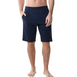 Pyjama court homme Coton Bio édition limitée 80 ans Eminence bleu