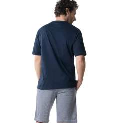 Pyjama court homme Fait en France Eminence bleu