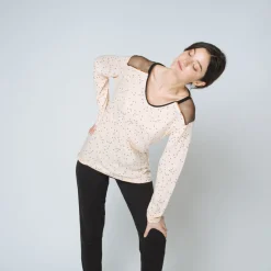 Pyjama deux pièces Coton Femme rose