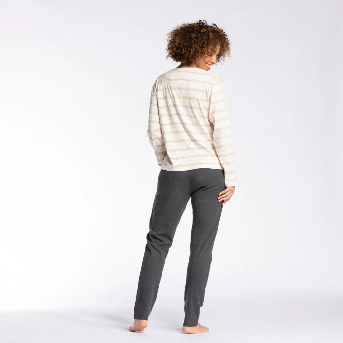 Pyjama Femme - Blanc Naf Naf Homewear en coton