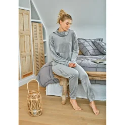 Pyjama Masofty gris