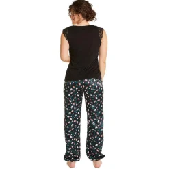 Pyjama noir Impériale