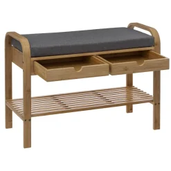 Range chaussure banc Jano 4 paires en bambou