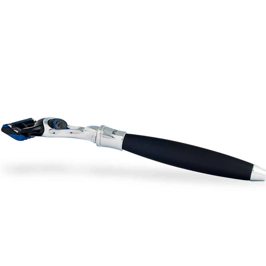 RASOIR HÊTRE NOIR MAT LIGNE CHROME - Rasoir Fusion-Plisson