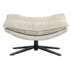 Repose-pieds beige Brava