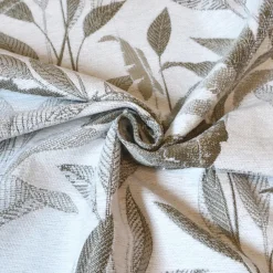 Rideau ameublement jacquard chenille 140x260 VEDILLIA - blanc