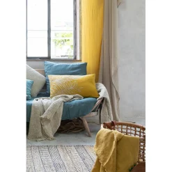 Rideau en Lin stonewashed Zeff Absynthe