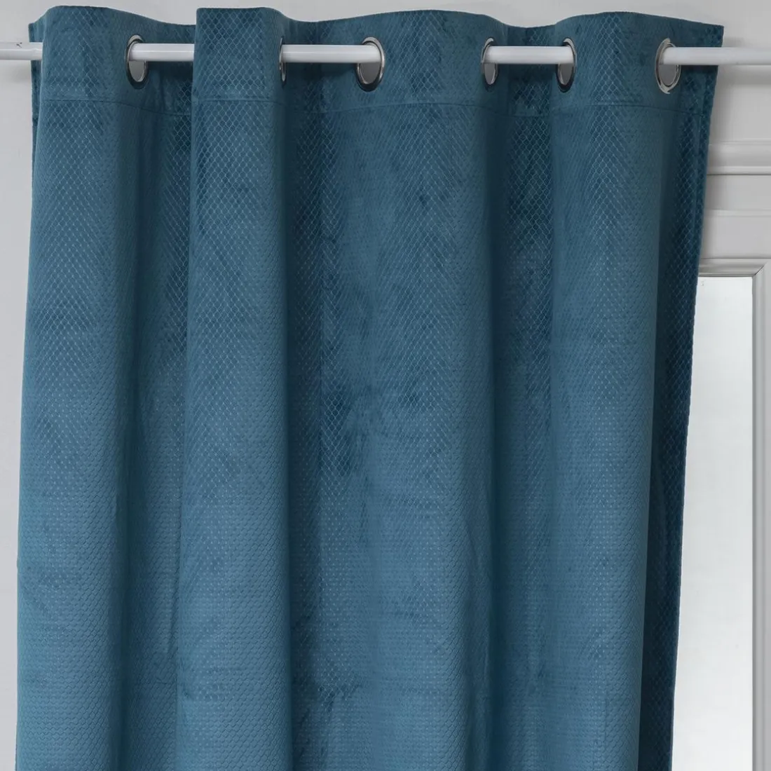 Rideau Occultant Velours 140x260 cm Otto - Canard