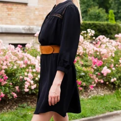 Robe courte noire BENJA