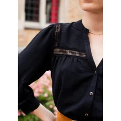 Robe courte noire BENJA
