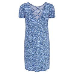 Robe à lacets au dos - ONLBERA bleu en viscose