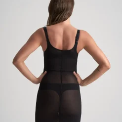 Robe buste ouvert gainante Noire Bye Bra