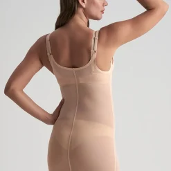 Robe buste ouvert gainante Marron Bye Bra