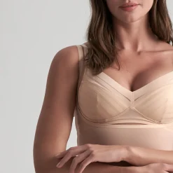 Robe buste ouvert gainante Marron Bye Bra