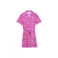 Robe CADLIA violet en viscose