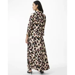 Robe chemise rose en viscose Alice
