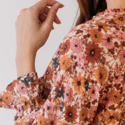 Robe courte Claire Réédition en viscose