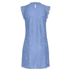 Robe courte en dentelle Colline bleu Nell