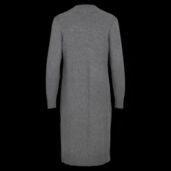 Robe courte en maille gris Kai
