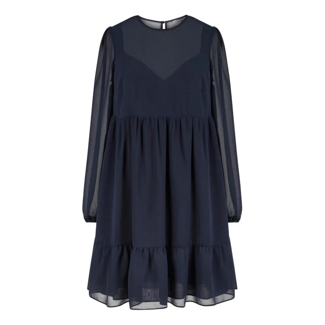 Robe courte femme violet