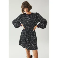 Robe courte noir Faye