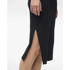 Robe débardeur Cruka noir en coton Molly