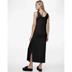 Robe débardeur en viscose Sofia noir Lana