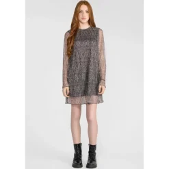 Robe droite fille ANCEGI bleu Isa