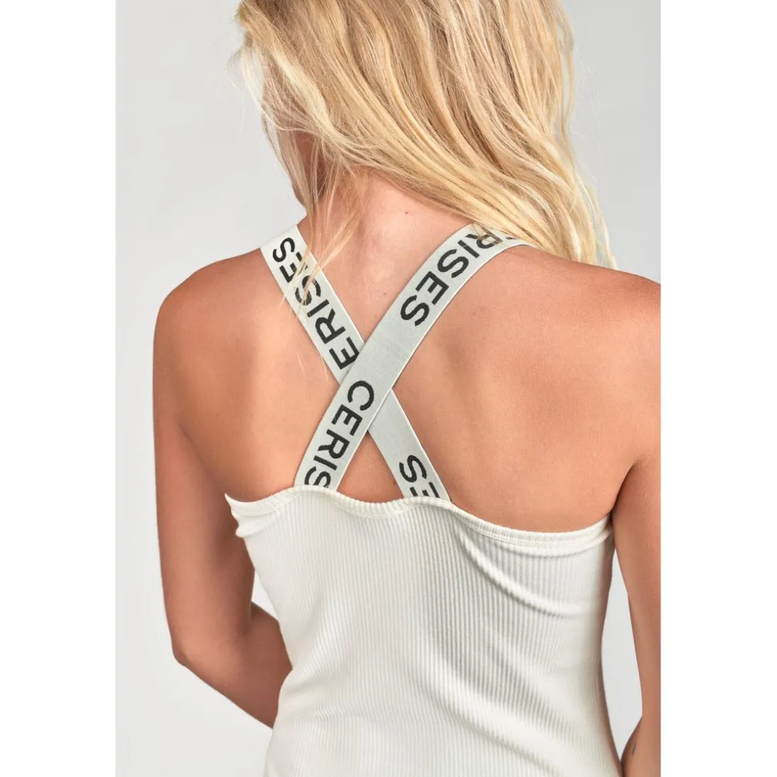 Robe droite fille BIBAGI blanc en coton