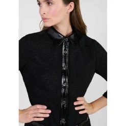 Robe droite JAYA noir Isa