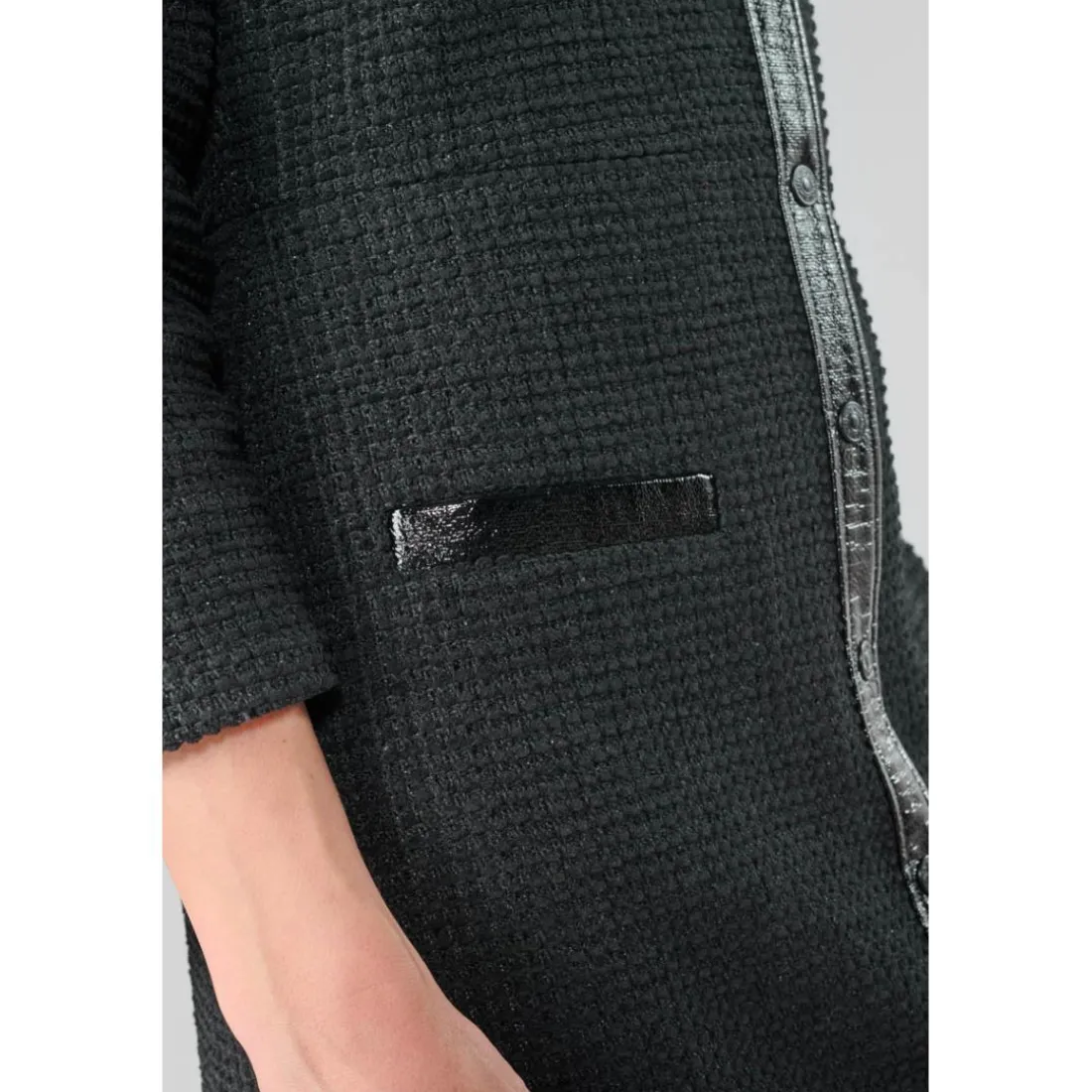 Robe droite JAYA noir Isa