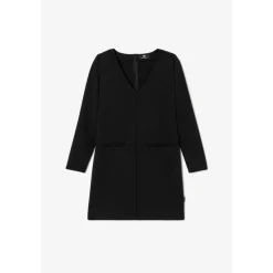 Robe droite LOUCIA noir Pax
