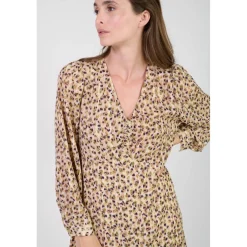 Robe droite NAHIA multicolore Iris