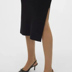 Robe en maille viscose Lynzi noir Zoe