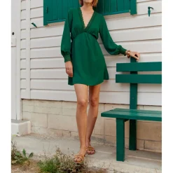 Robe EVANGELINE - Vert