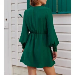 Robe EVANGELINE - Vert