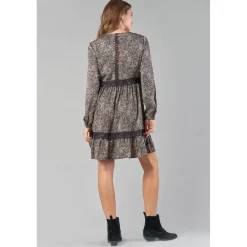 Robe evasée, patineuse HUERTA noir