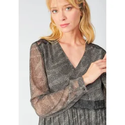 Robe evasée, patineuse RENA noir