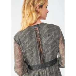 Robe evasée, patineuse RENA noir